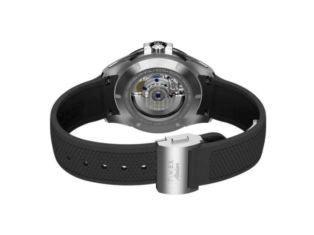 Reloj Automático Timex Atelier GMT24 M1a, Negro, 40 mm, TW2Y72400