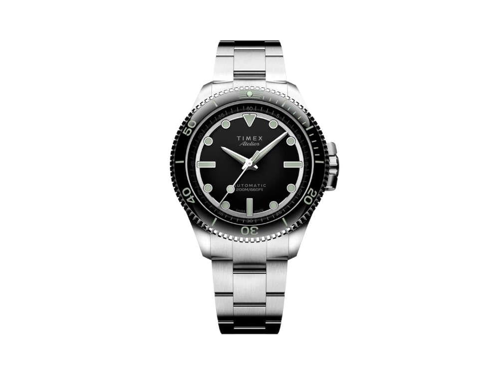 Reloj Automático Timex Atelier Marine M1a, Negro, 41 mm, TW2Y72500