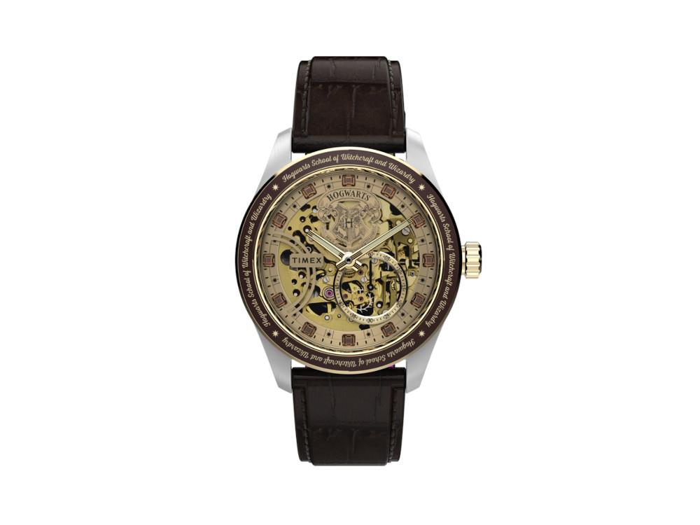 Reloj Automático Timex The Waterbury x Harry Potter, dorado, 39 mm, TW2Y75500