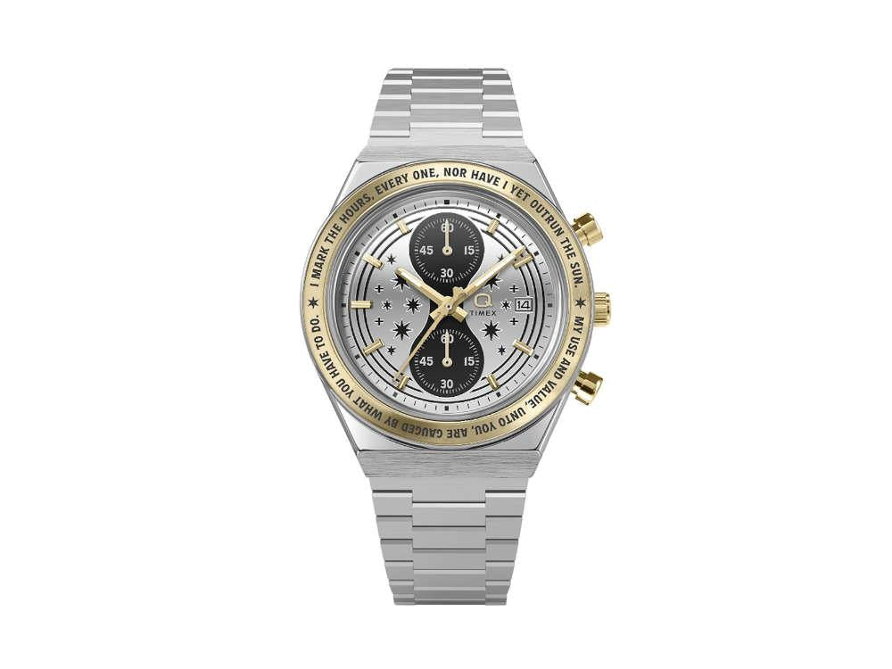 Reloj de Cuarzo Timex Q Timex x Harry Potter, 40 mm, Cronógrafo, TW2Y75900
