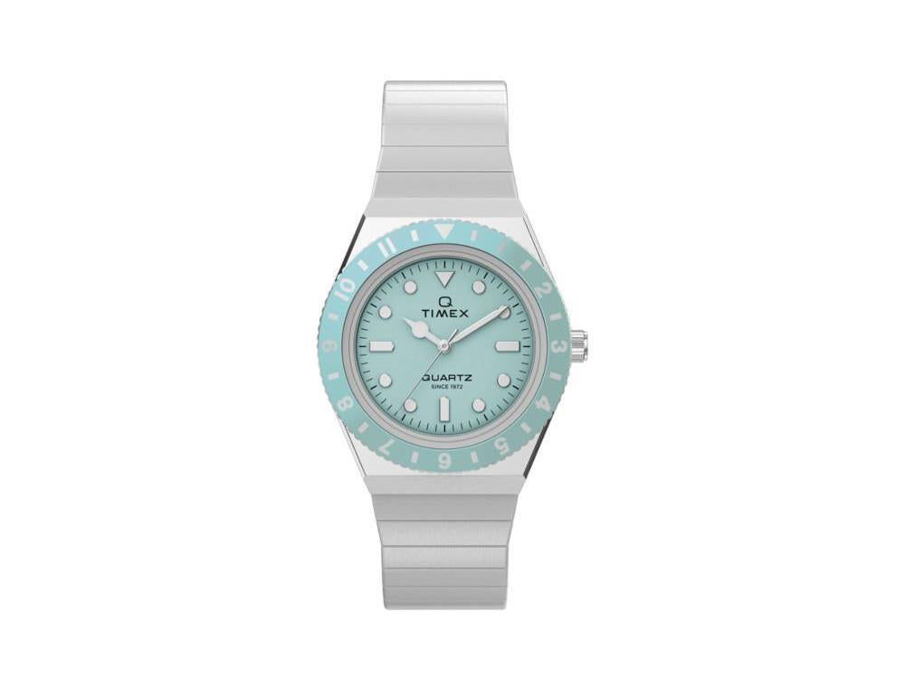 Reloj de Cuarzo Timex Q Timex, Azul, 30 mm, TW2Y77300