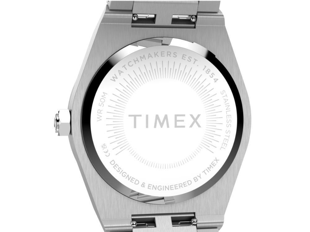 Reloj de Cuarzo Timex Q Timex Marbella, Blanco, 34 mm, TW2Y81800