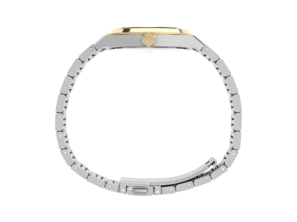 Reloj de Cuarzo Timex Q Timex Marbella, Plata, 34 mm, TW2Y81900