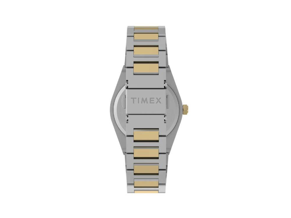 Reloj de Cuarzo Timex Q Timex Marbella, Plata, 34 mm, TW2Y81900
