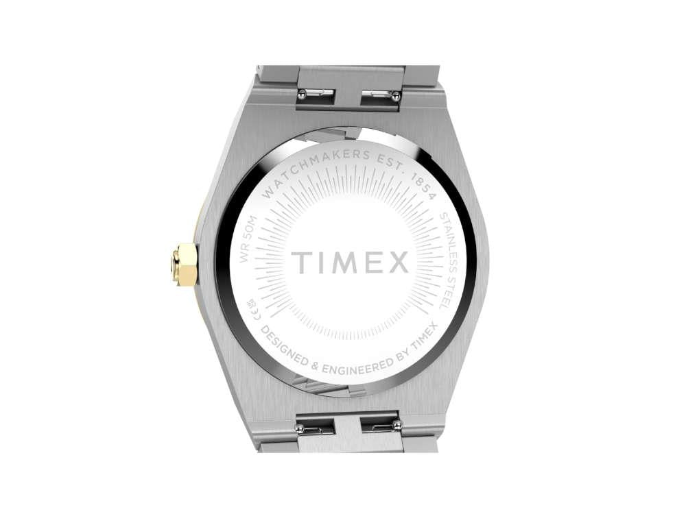 Reloj de Cuarzo Timex Q Timex Marbella, Plata, 34 mm, TW2Y81900