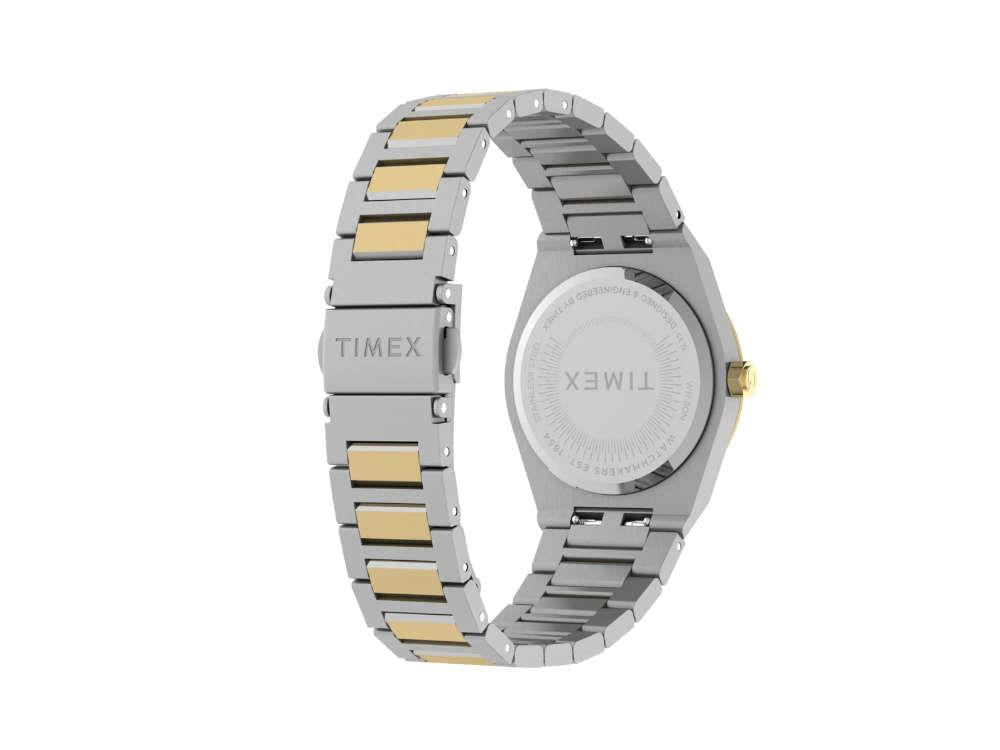 Reloj de Cuarzo Timex Q Timex Marbella, Plata, 34 mm, TW2Y81900