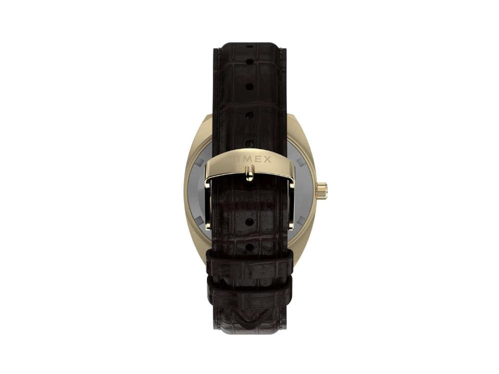 Reloj de Cuarzo Timex Lab Reissue 1976, PVD Oro, Negro, 37 mm, TW2Y82100