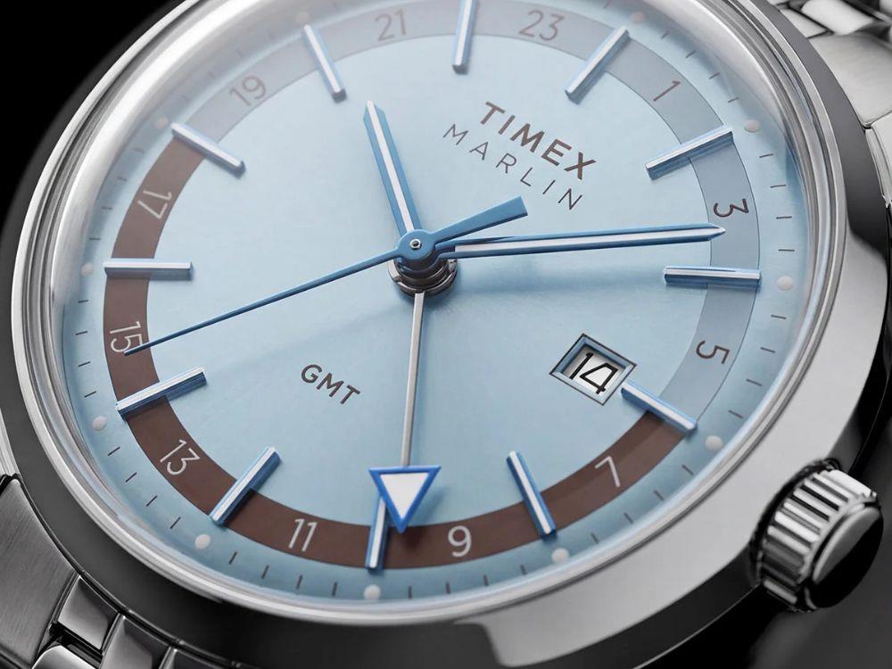 Reloj de Cuarzo Timex Marlin, Azul Celeste , 40 mm, TW2Y84100