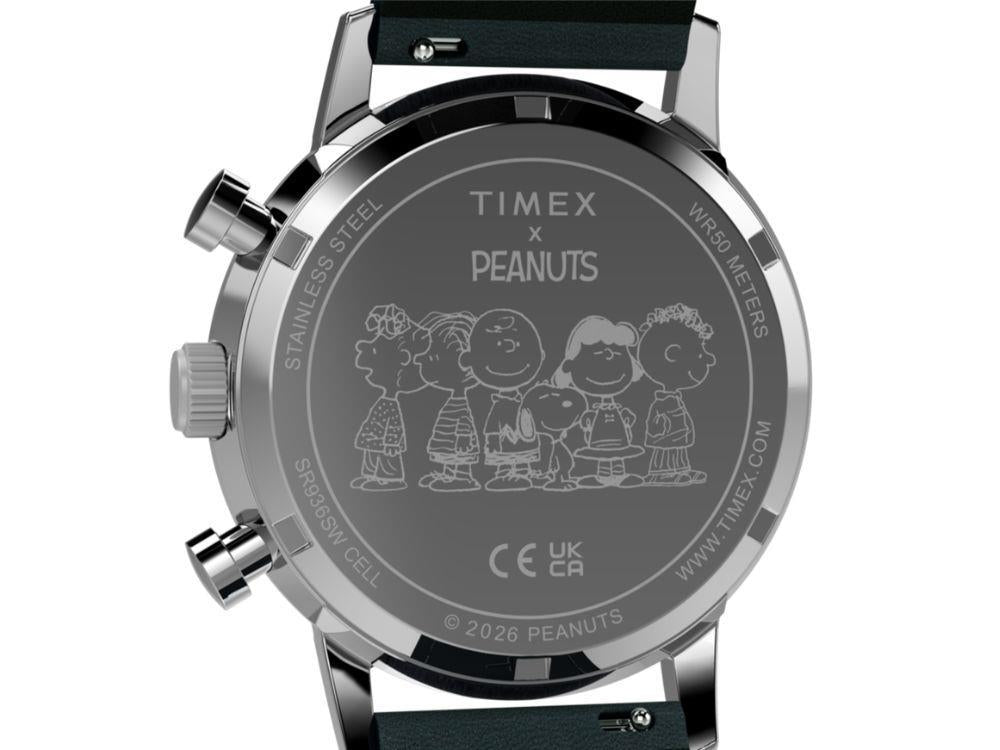 Reloj de Cuarzo Timex Peanuts Marlin, Azul, 40 mm, TW2Y85300