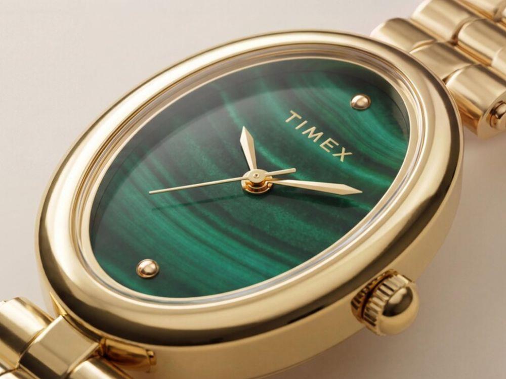 Reloj de Cuarzo Timex Cavatina Main Line Luxe, Verde, 22 mm, TW2Y86100