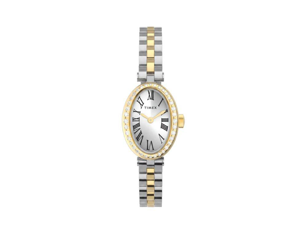 Reloj de Cuarzo Timex Cavatina Main Line, Latón, Plata, , TW2Y90200