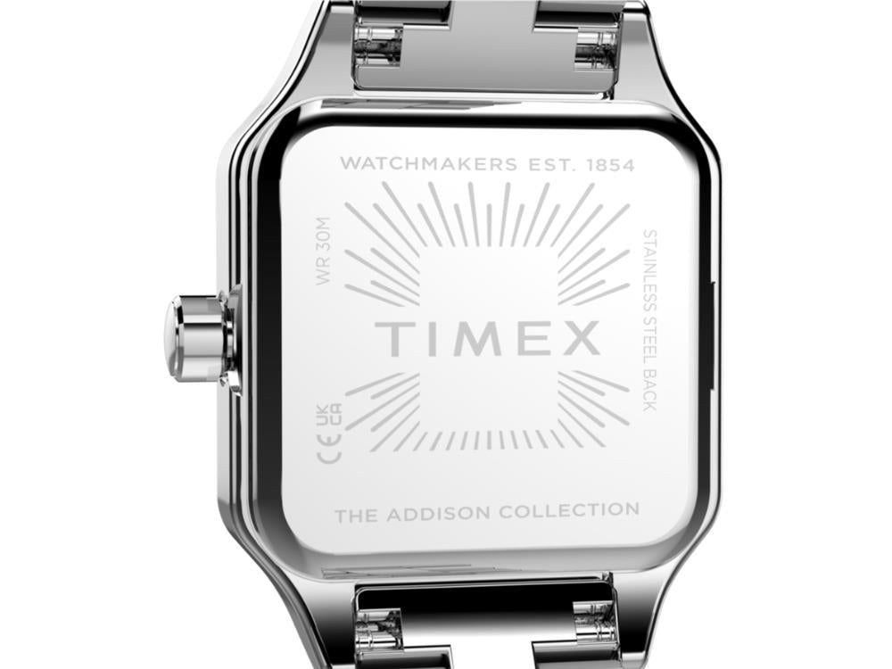 Reloj de Cuarzo Timex Trend Addison, Latón, Plata, TW2Y90300