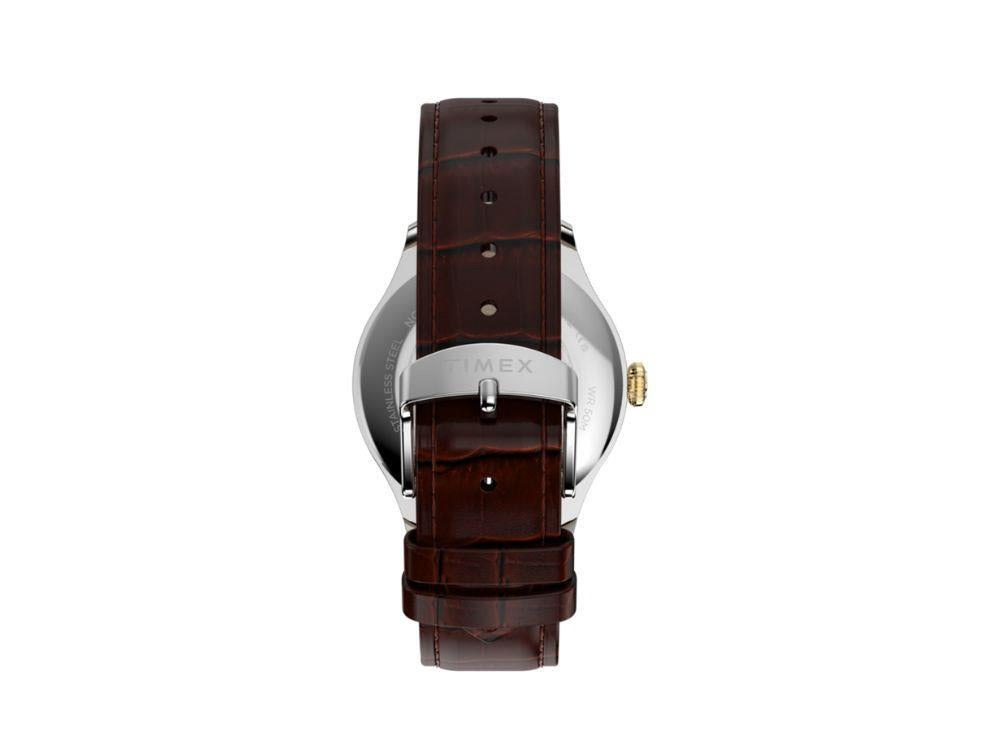 Reloj de Cuarzo Timex The Waterbury Classic, Negro, 39 mm, TW2Y92100