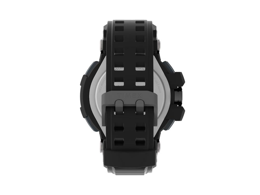 Reloj de Cuarzo Timex UFC Colossus, Policarbonato, Negro, 53 mm, TW5M51800