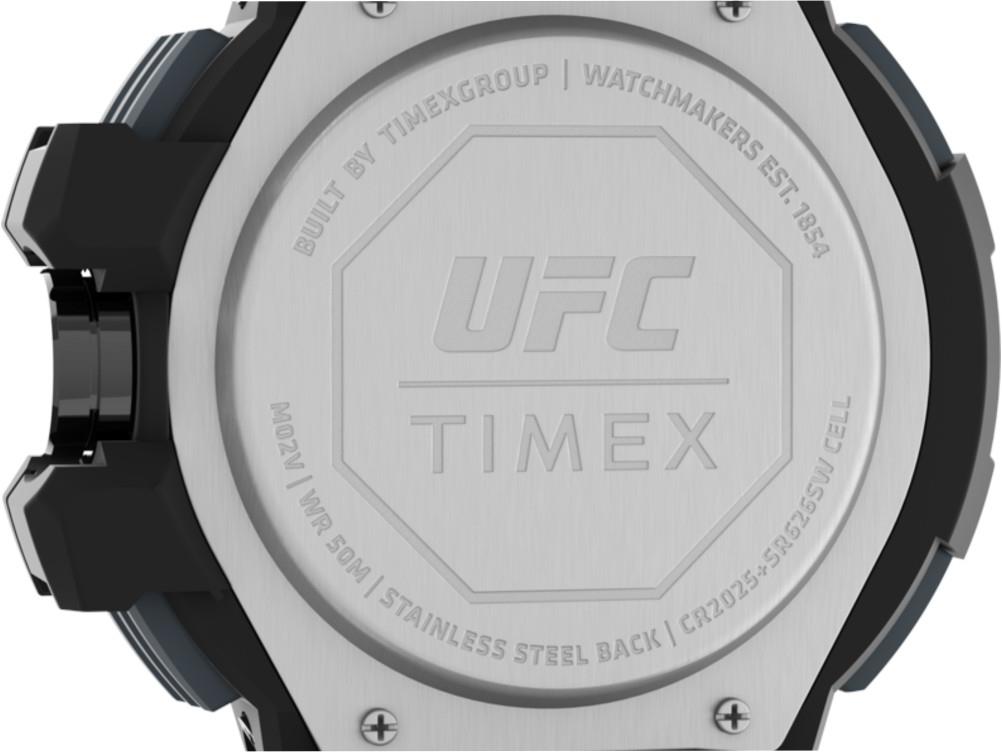 Reloj de Cuarzo Timex UFC Colossus, Policarbonato, Negro, 53 mm, TW5M51800