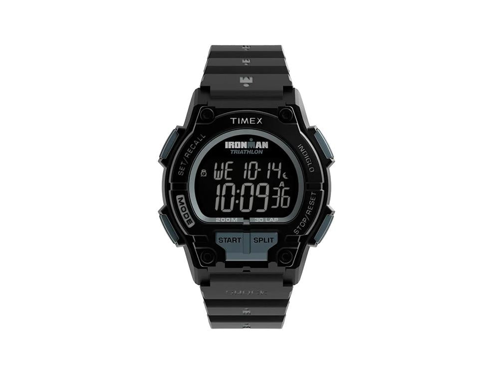 Reloj de Cuarzo Timex Ironman Shock Endure, Negro, 42 mm, TW5M64800