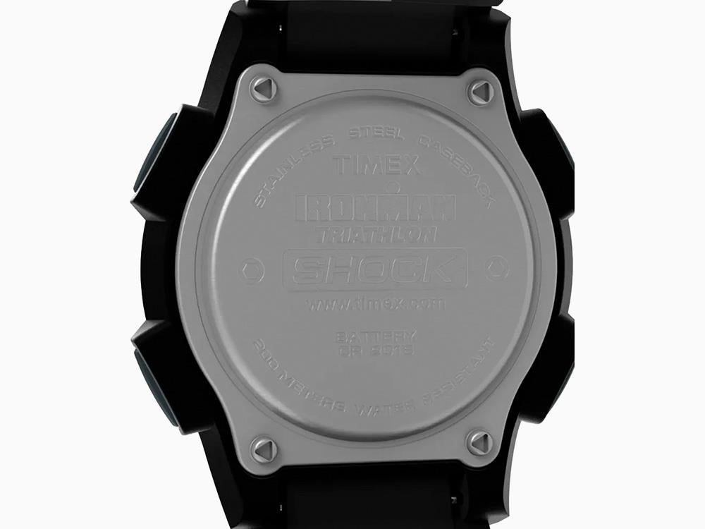Reloj de Cuarzo Timex Ironman Shock Endure, Negro, 42 mm, TW5M64800