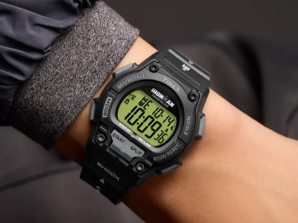 Reloj de Cuarzo Timex Ironman Shock Endure, Negro, 42 mm, TW5M64800