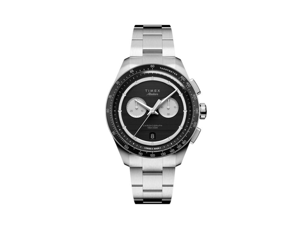 Reloj de Cuarzo Timex Atelier Chronograph M1q, Negro, 40 mm, TW6A06900