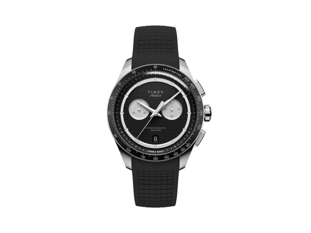 Reloj de Cuarzo Timex Atelier Chronograph M1q, Negro, 40 mm, TW6A07000