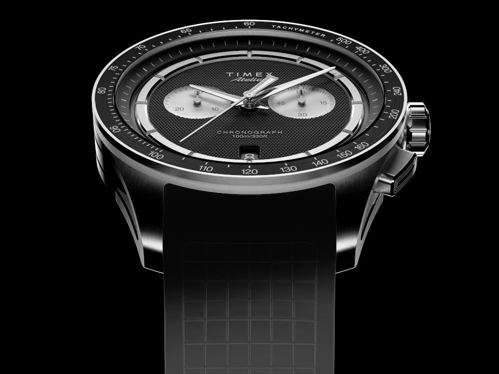 Reloj de Cuarzo Timex Atelier Chronograph M1q, Negro, 40 mm, TW6A07000