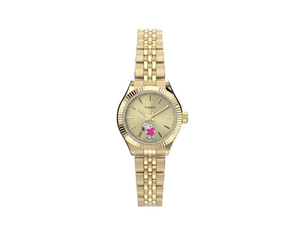 Reloj de Cuarzo Timex Peanuts Legacy Mini Heart Hug, 25 mm, TW6A07400