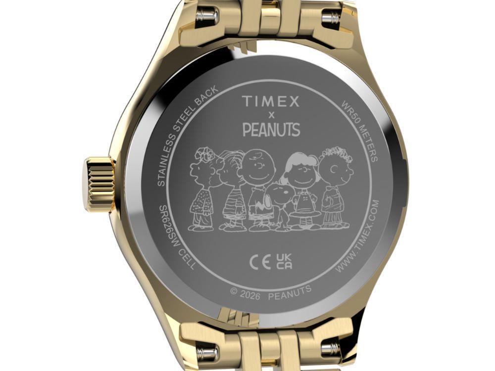 Reloj de Cuarzo Timex Peanuts Legacy Mini Heart Hug, 25 mm, TW6A07400