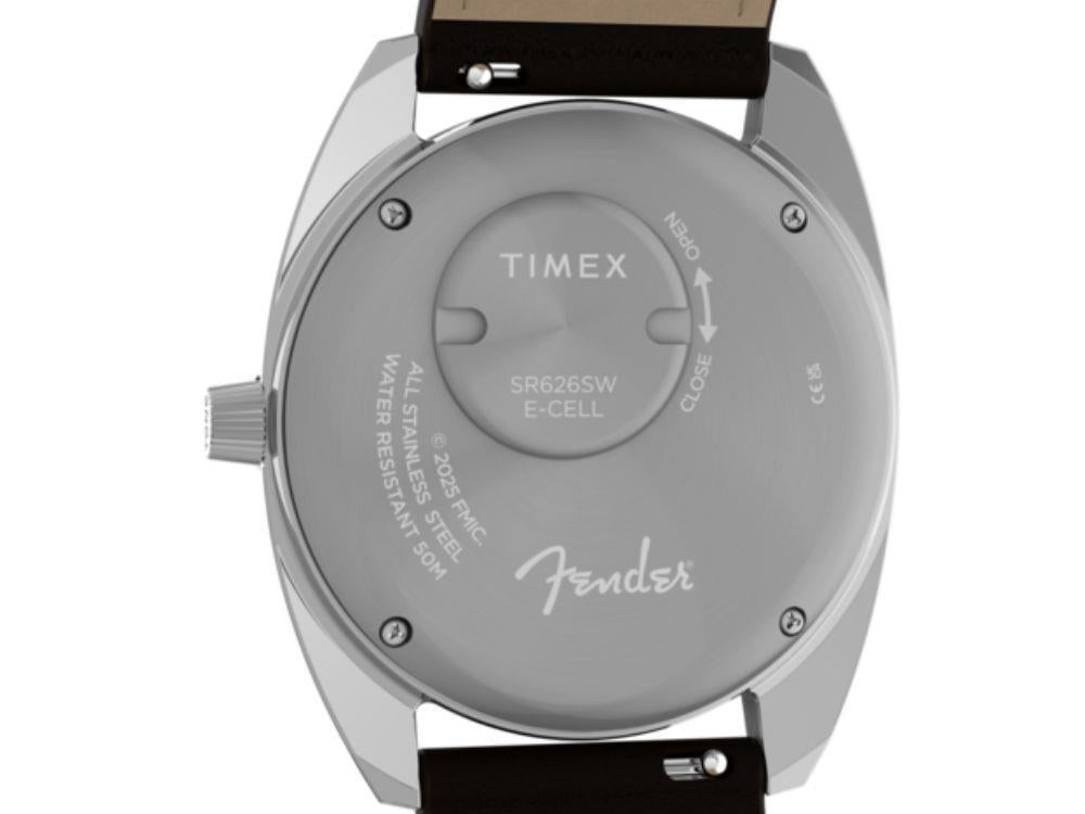 Reloj de Cuarzo Timex x Fender, Plata, 37 mm, TW6A14700
