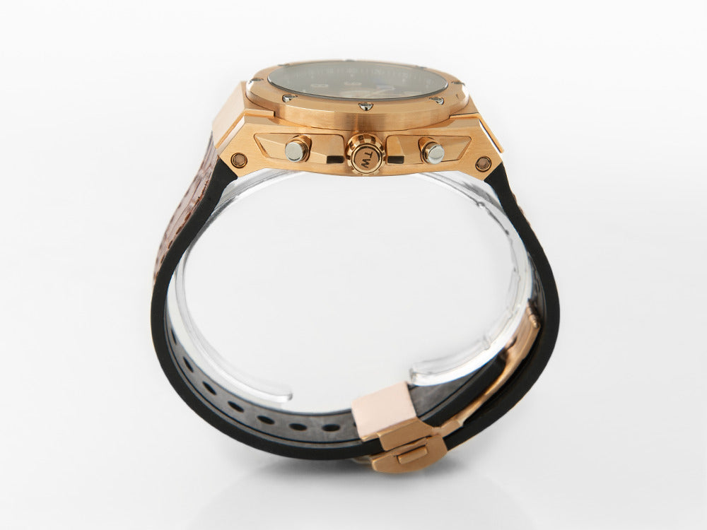 Reloj de Cuarzo TW Steel Ace Genesis, Marrón, 44 mm, Edición Limitada, ACE132