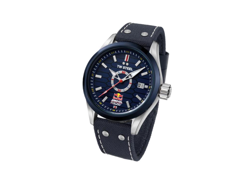 Reloj de Cuarzo TW Steel Red Bull Ampol Racing, Azul, 45 mm, VS93