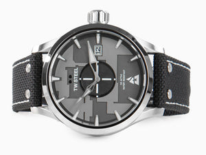 Reloj de Cuarzo TW Steel Blast, Negro, 45 mm, Correa textil, 10 atm, VS99