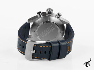 Reloj de Cuarzo TW Steel Fast Lane, Negro, 48 mm, Correa de piel, 10 atm, SVS311