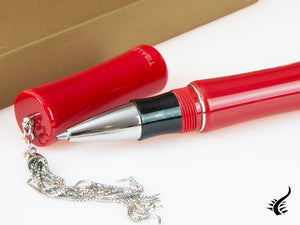 Roller Tibaldi Bamboo Lipstick Red, Resina, Rojo, Paladio, BMB-2226-RB