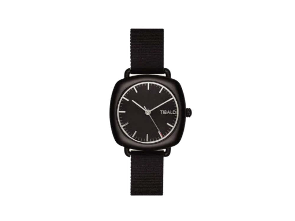 Reloj de Cuarzo Tibaldi Ladies, Negro, 32 mm, Correa textil, TMF-237-GG