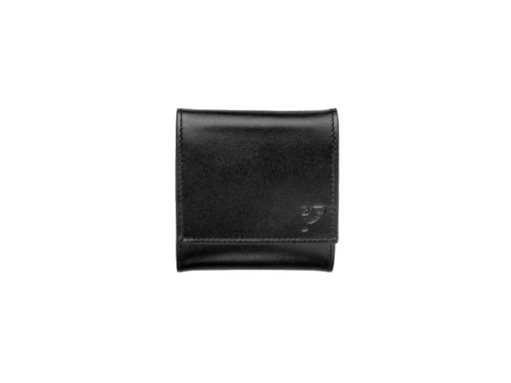 Monedero Tibaldi Leather, Negro, Piel, Algodón, LTM-CP