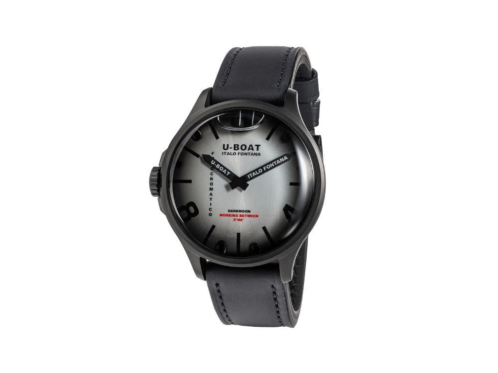 Reloj de Cuarzo U-Boat Capsoil Darkmoon Kama PVD, 46.5 mm, Gris, 3339