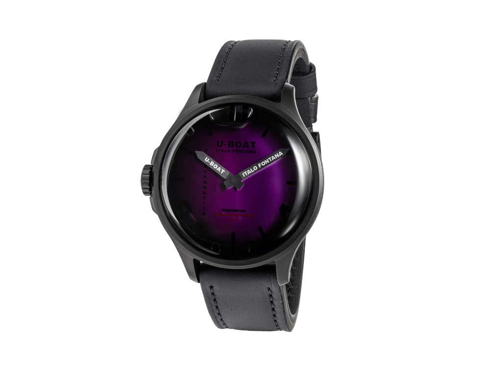 Reloj de Cuarzo U-Boat Capsoil Darkmoon Kama PVD, 46.5 mm, Gris, 3339