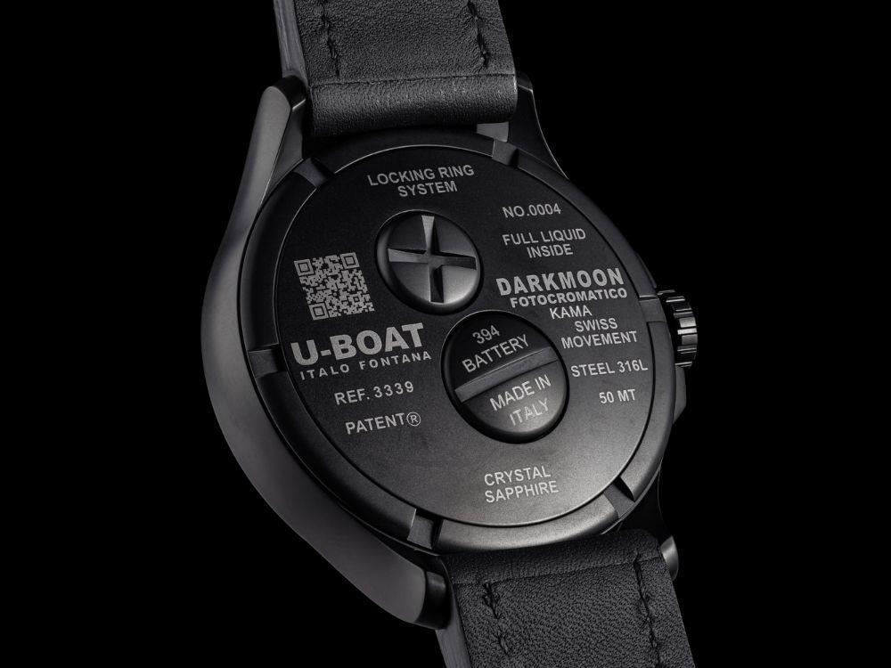 Reloj de Cuarzo U-Boat Capsoil Darkmoon Kama PVD, 46.5 mm, Azul, 3341