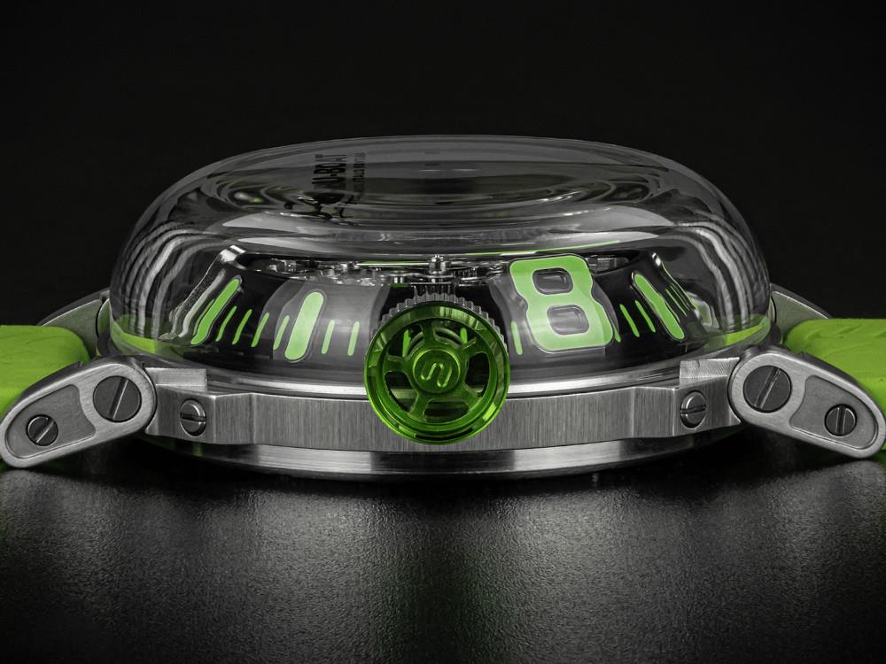 Reloj Automático U-Boat U-65, Acero Inoxidable 316L, 44 mm, Verde, 3344