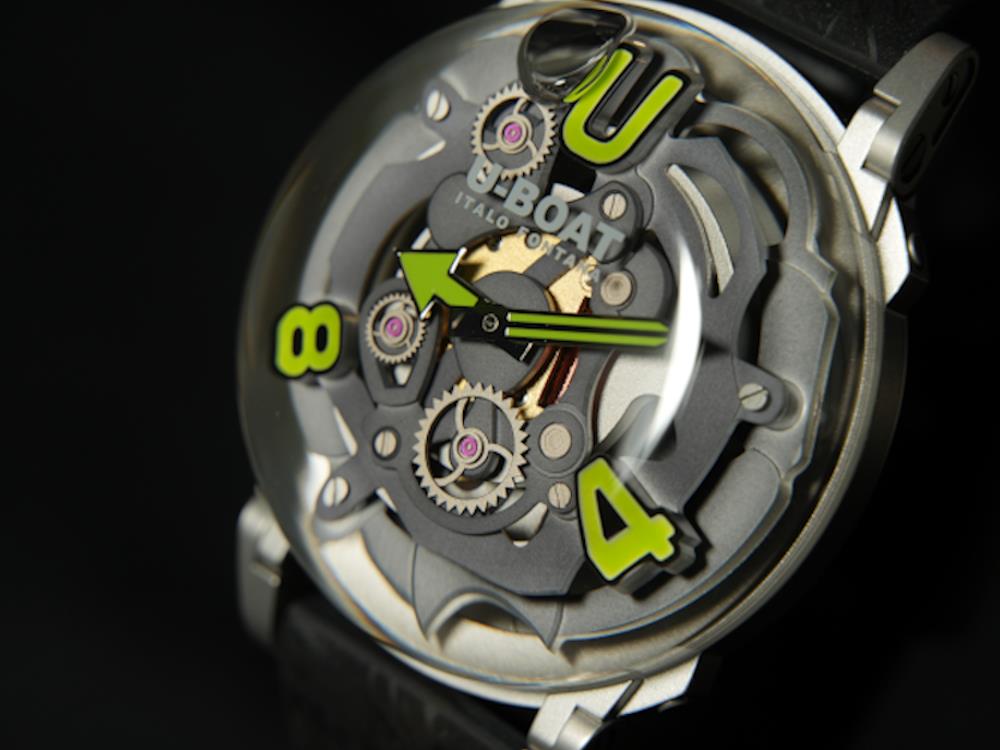 Reloj de Cuarzo U-Boat U-65 SS Green, 44 mm, 3350