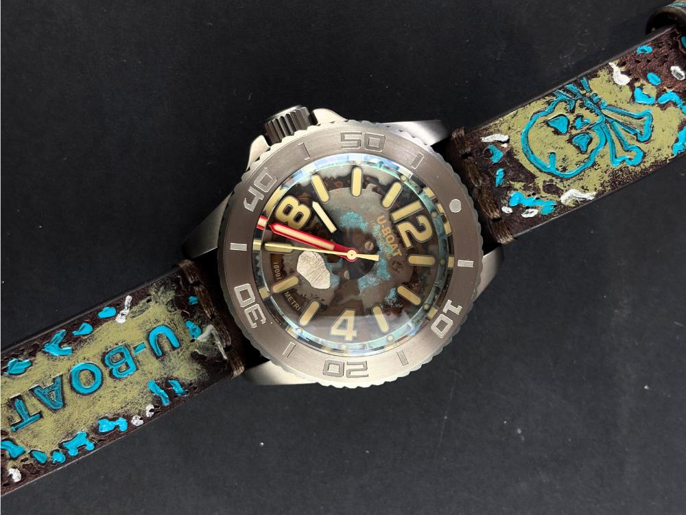 Reloj Automático U-Boat Classico Profondo 10000 mt, Edición Limitada, 3600/A