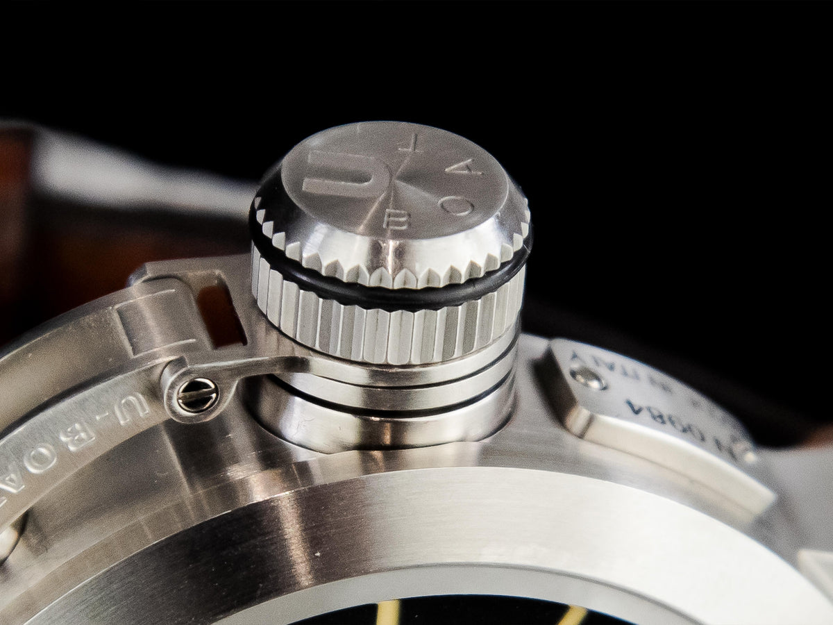 Reloj Automático U-Boat Classico, Acero Inoxidable 316L, Negro, 47mm, 8105