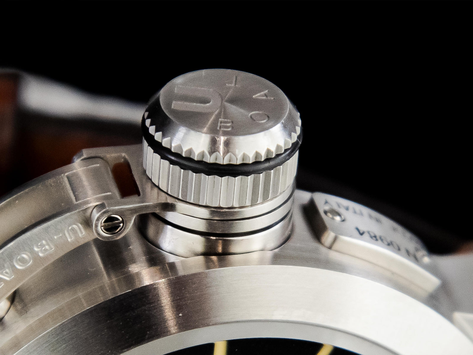 Reloj Automático U-Boat Classico, Acero Inoxidable 316L, Negro, 47mm, 8105