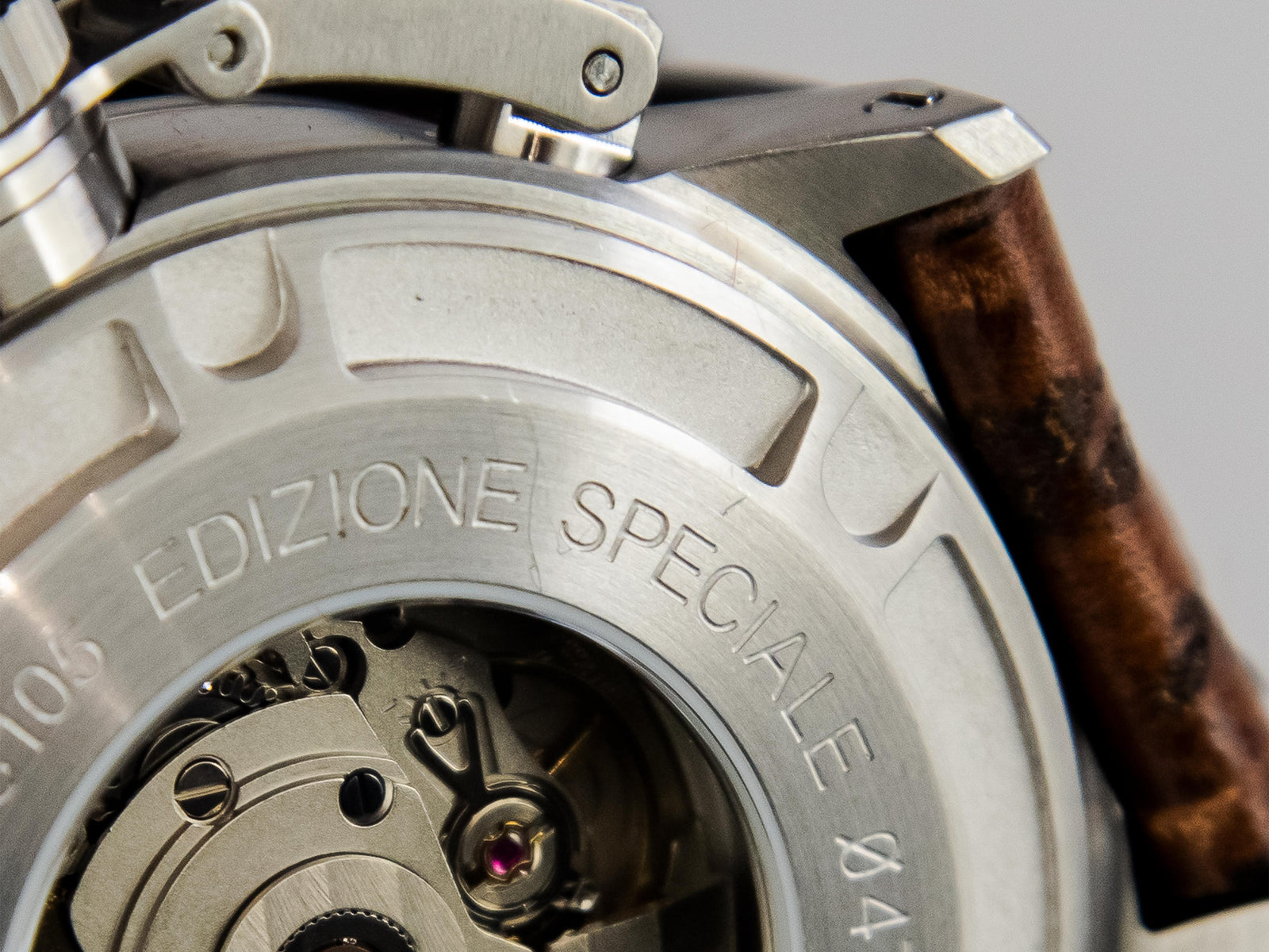 Reloj Automático U-Boat Classico, Acero Inoxidable 316L, Negro, 47mm, 8105