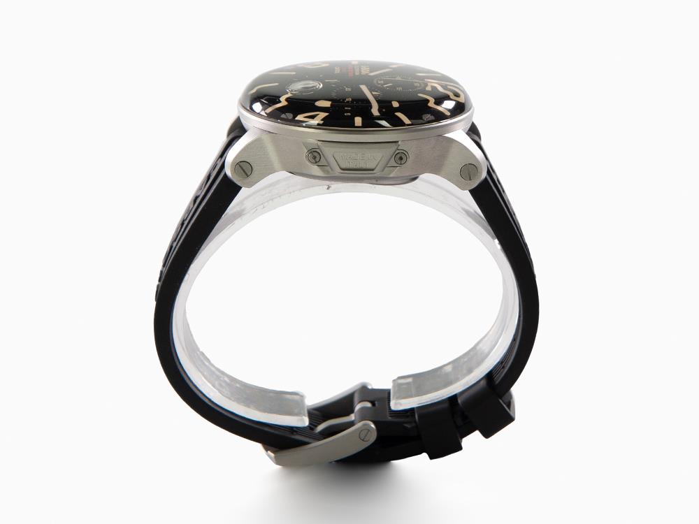 Reloj de Cuarzo U-Boat Capsoil Chrono SS, Negro, 45 mm, 8111/C