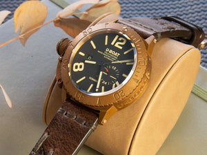 Reloj Automático U-Boat Classico Sommerso, Bronce, Negro, 46 mm, 8486