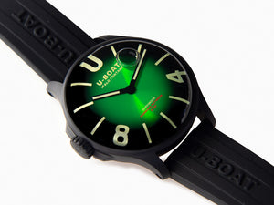 Reloj de Cuarzo U-Boat Capsoil Darkmoon Soleil Green IPB, 44 mm, 8698