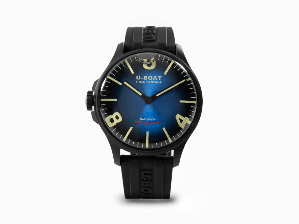 Reloj de Cuarzo U-Boat Capsoil Darkmoon Soleil Blue IPV, 44 mm, 8700
