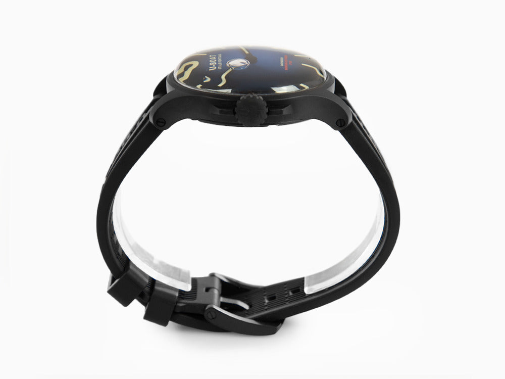Reloj de Cuarzo U-Boat Capsoil Darkmoon Soleil Blue IPV, 44 mm, 8700