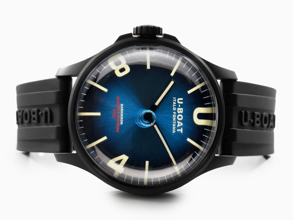 Reloj de Cuarzo U-Boat Capsoil Darkmoon Soleil Blue IPV, 44 mm, 8700